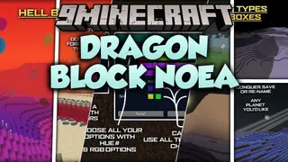 Dragon Block Noea Mod (1.20.1) – Conquer Alien Planets with Custom Warrior Forms