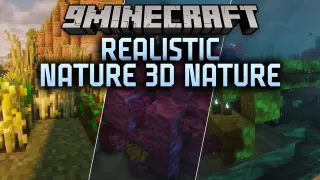 Realistic Nature 3D Nature Resource Pack (26.3, 1.20.1)