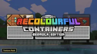 Recolourful Containers GUI HUD (26+) – MCPE/Bedrock Texture Pack