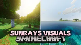 Sunrays VISUALS Shader (26.x, 1.21) – Biome-Colored Sunbeams and Volumetric Fog