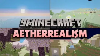 AetherRealism Shaders (26.3, 1.20.1) – Realistic Sun Rays and Shadows