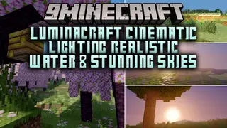 LuminaCraft Cinematic Lighting Realistic Water & Stunning Skies Shaders (26.3, 1.20.1)