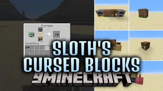 Sloth's Cursed Blocks Mod (26.3) – Build Silly Bases with Weird Functional