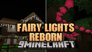 Fairy Lights Reborn Mod (1.21.1) – Hang Cozy Glowing Lights Across Your Village