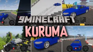 Kuruma Mod (1.21.1, 1.20.1) – Race and Drift Tuned Cars with Real Driving