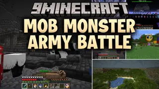 Mob Monster Army Battle Mod (26.2, 1.21.1) – Hunt Mobs and Unleash Army Waves