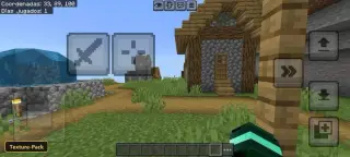 Invisible Touch Buttons (26+, 1.21) – MCPE/Bedrock Texture Pack