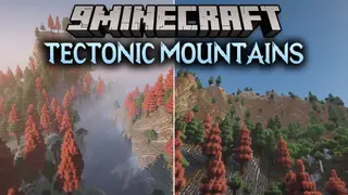 Tectonic Mountains Add on Mod (1.21.1, 1.20.1) – Roam Across Untouched Lush