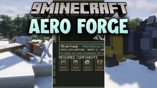 Aero Forge Mod (26.3, 1.20.1) – Fly Heavy Aircraft and Bore Giant Tunnels