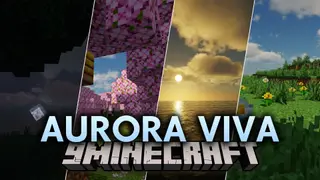 Aurora Viva Shaders (26.3, 1.20.1) – Volumetric Clouds and Water Reflections