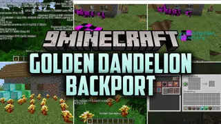 Golden Dandelion Backport Mod (26.1.2, 1.20.1) – Keep Baby Animals Small