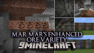 Mar Mar's Enhanced Ore Variety Mod (26.3, 1.20.1) – Find Natural Ores