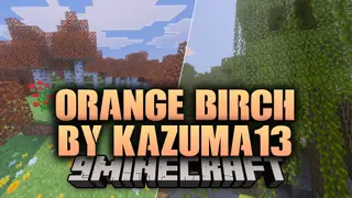 Orange Birch by Kazuma13 Shader (26.x) – Autumn Birch Leaves for Vibrant Visuals
