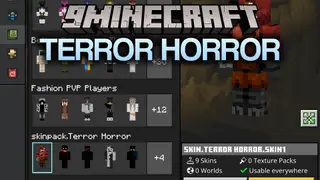 Terror Horror Skin Pack (26.x, 1.21) – Creepy Nightmare Outfits