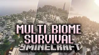 Multi Biome Survival Map (26.x) – Conquer Handcrafted Biome Islands