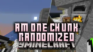 AM ONE CHUNK RANDOMIZED Map (26.x) – Survive Fifty Random Layers Above the Void