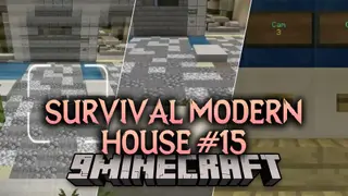 Survival Modern House #15 Map (26.x) – Move Into a Sleek Mansion with Your Pets