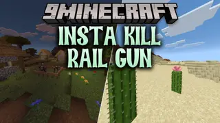 Insta Kill Rail Gun Shader (26.x) – Instant Rail Gun Traps for Bedrock Servers