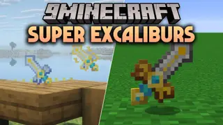 Super Excaliburs Mod (26.2, 1.20.1) – Wield Mythical Elemental Blades