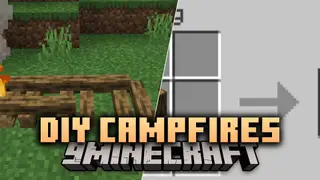 DIY Campfires Mod (26.1.2, 1.20.1) – Stack Firewood to Build Realistic Campsites