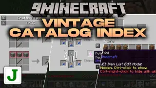 Vintage Catalog Index Mod (1.7.10) – Check Any Crafting Recipe Inside