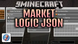 Market Logic JSON Mod (1.21.1, 1.20.1) – Trade with Custom NPC Shops