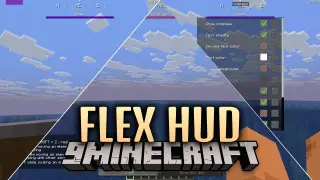 Flex HUD Mod (26.3, 1.21.11) – Monitor Vital Survival Stats and Info Right