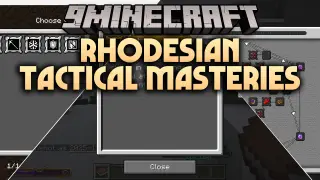Rhodesian Tactical Masteries Mod (1.20.1) – Level Up Eight Tactical Combat Roles