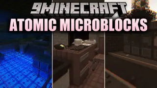 Atomic Microblocks Mod (1.21.1, 1.20.1) – Build Detailed Bases and Working
