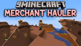 Merchant Hauler Mod (26.2, 1.21.1) – Carry Villagers on Your Back Without