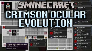 Crimson Ocular Evolution Mod (1.21.8, 1.21.1) – Awaken Anime Eye Powers