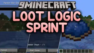 Loot Logic Sprint Mod (26.2, 1.20.1) – Race Against Time to Hunt Random Items