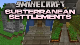 Subterranean Settlements Mod (1.20.1) – Find Hidden Villager Towns Deep