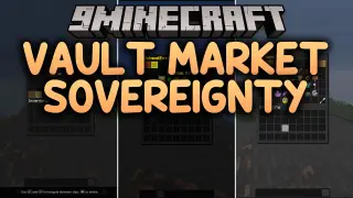 Vault Market Sovereignty Mod (26.2, 1.21.11) – Run Player Shops and Build