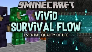 Vivid Survival Flow Mod (26.1.2, 1.20.1) – Unlock Ancient City Portals