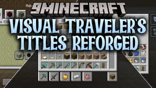 Visual Traveler's Titles Reforged Resource Pack (26.1.2, 1.20.1)
