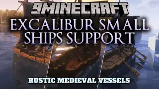 Excalibur Small Ships Support Resource Pack (1.21.4, 1.20.1)