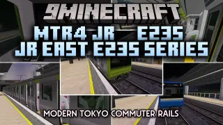 MTR4 JR東日本 E235系 JR East E235 Series Resource Pack (1.20.1)