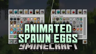 Animated Spawn Eggs Resource Pack (26.3, 1.20.1) – Lively Mob Motion