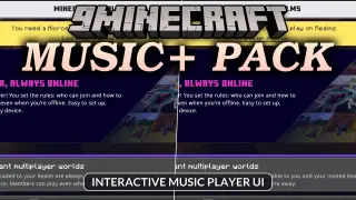 Music+ Pack Texture Pack (26.x) – MCPE/Bedrock