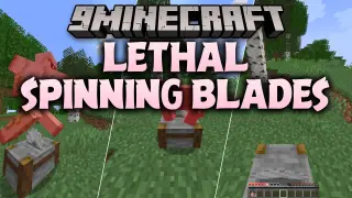 Lethal Spinning Blades Mod (26.2, 1.20.1) – Turn Stonecutters Into Deadly Traps