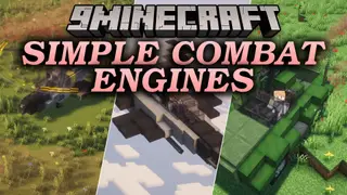 Simple Combat Engines Mod (1.20.1) – Wage War with Custom Combat Vehicles