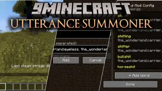 Utterance Summoner Mod (1.20.1) – Turn Every Spoken Word Into Danger