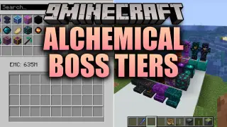 Alchemical Boss Tiers Mod (1.21.1, 1.20.1) – Materialize Gear with Energy