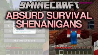 Absurd Survival Shenanigans Mod (26.1.2, 1.20.1) – Craft Explosive TNT Armor