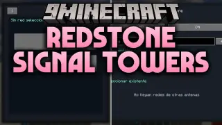 Redstone Signal Towers Mod (1.21.1) – Message Friends Across Vast Distances