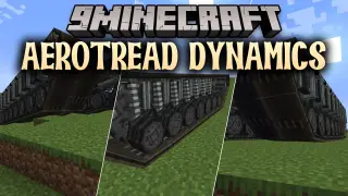 Aerotread Dynamics Mod (1.21.1) – Climb Steep Mountains with Tracks