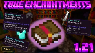 Enchantments (26+, 1.21) – MCPE/Bedrock Addon