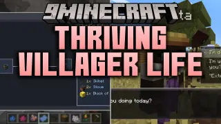 Thriving Villager Life Mod (1.21.1, 1.20.1) – Build Realistic Villager Towns