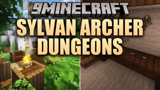 Sylvan Archer Dungeons Mod (1.21.11, 1.20.1) – Collect Rare Ranger Bows